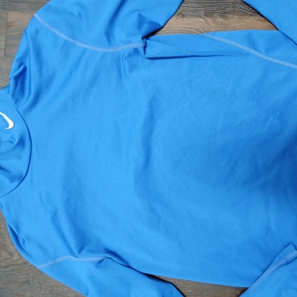 Nike Blue Long Sleeve Tee - Picture 3 of 6